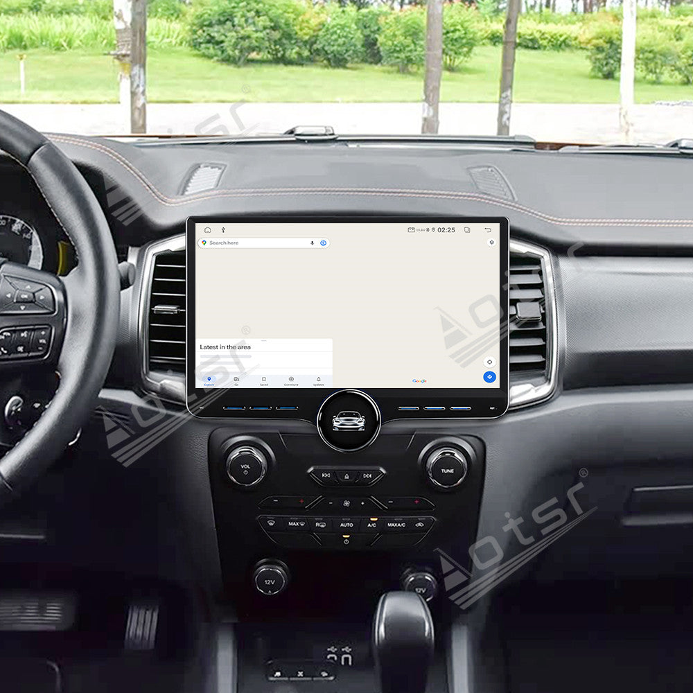 Aotsr 11.5 inch Android Car Radio For Ford Ranger 2018 display touchscreen, dual DIN car audio system