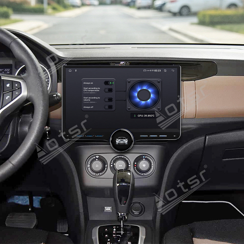 Aotsr 11.5 inch Android Car Radio for Citroen C4L 2019 display touchscreen, dual DIN car audio system