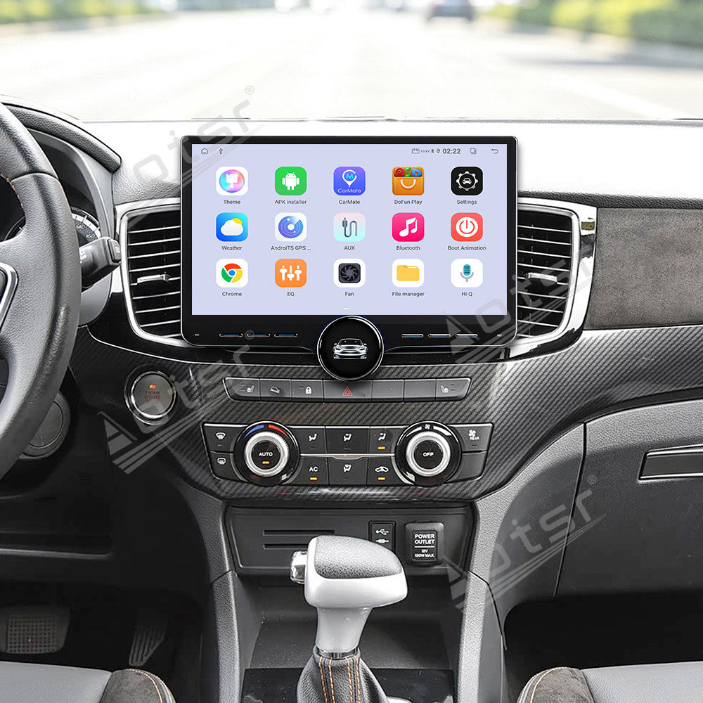 Aotsr 11.5 inch Android Car Radio for Isuzu D-MAX/MU-X 2018-2019 display touchscreen, dual DIN car audio system