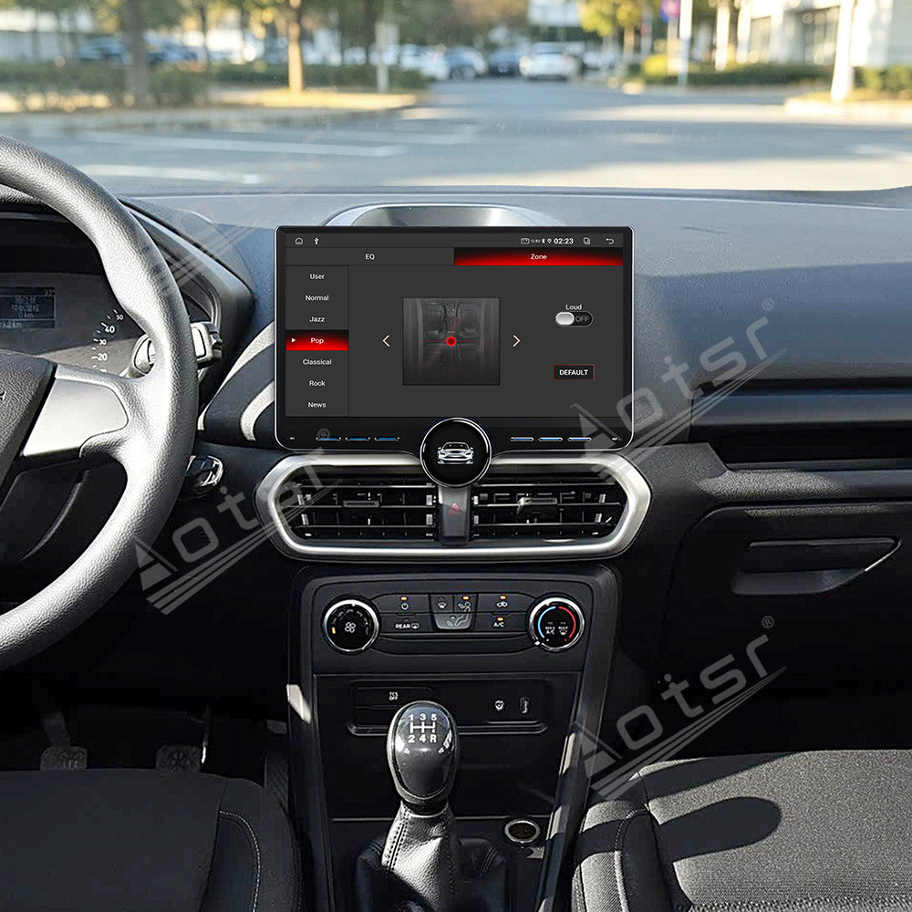Aotsr 11.5 inch Android Car Radio For Ford EcoSport 2018 display touchscreen, dual DIN car audio system