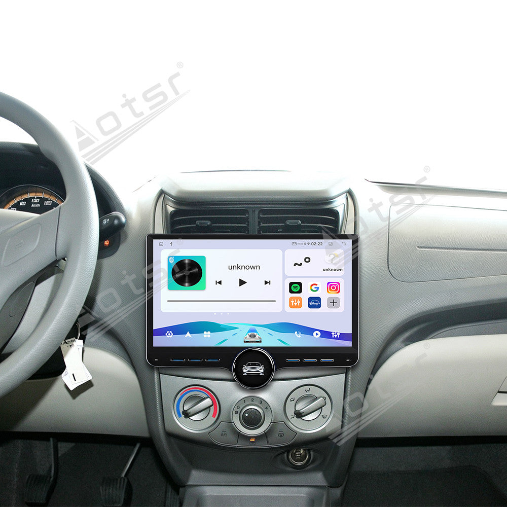 Aotsr 11.5 inch Android Car Radio for Chevrolet Sail 2011 display touchscreen, dual DIN car audio system