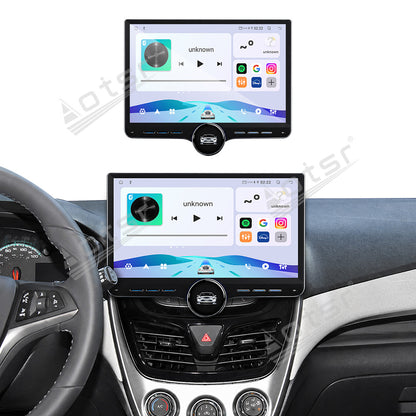 Aotsr 11.5 inch Android Car Radio for Chevrolet Spark 2015 display touchscreen, dual DIN car audio system