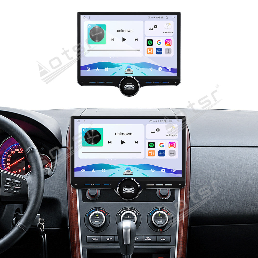 Aotsr 11.5 inch Android Car Radio For Mazda CX-9 2009 display touchscreen, dual DIN car audio system