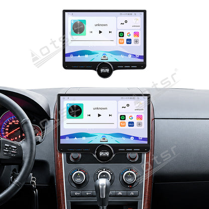 Aotsr 11.5 inch Android Car Radio For Mazda CX-9 2009 display touchscreen, dual DIN car audio system