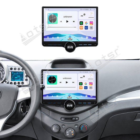 Aotsr 11.5 inch Android Car Radio for Chevrolet Spark 2011 display touchscreen, dual DIN car audio system