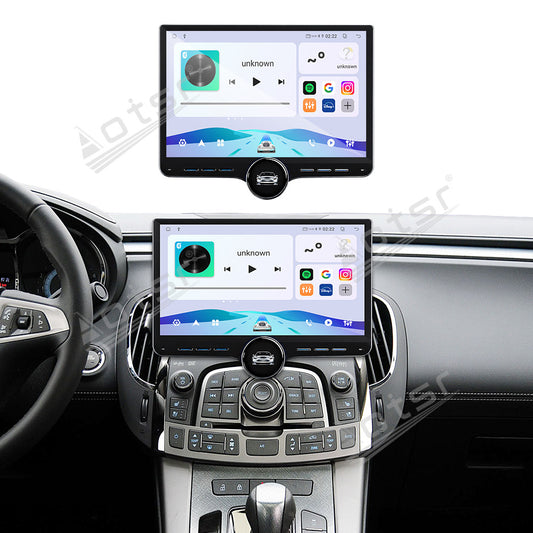 Aotsr 11.5 inch Android Car Radio For Buick La Crosse 2009-2012 display touchscreen, dual DIN car audio system
