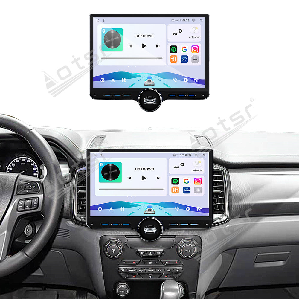 Aotsr 11.5 inch Android Car Radio For Ford Ranger 2015 display touchscreen, dual DIN car audio system