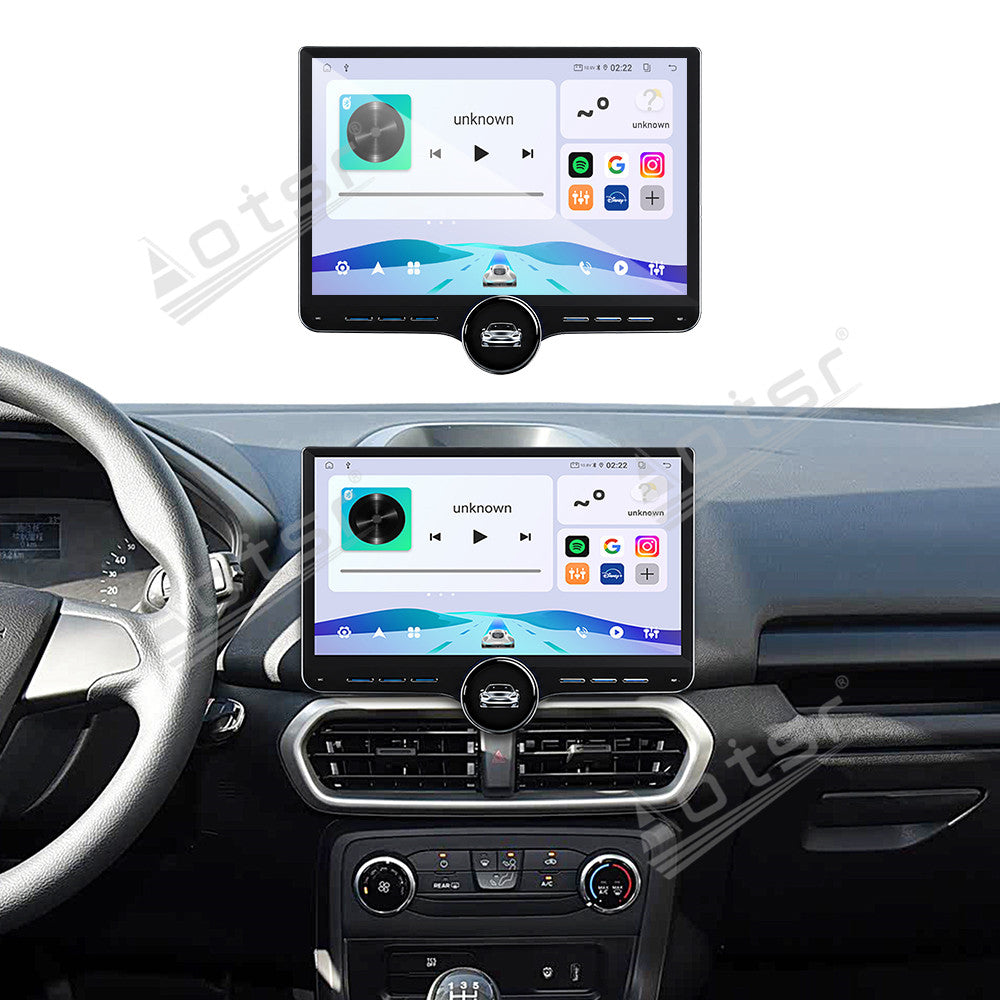 Aotsr 11.5 inch Android Car Radio For Ford EcoSport 2018 display touchscreen, dual DIN car audio system
