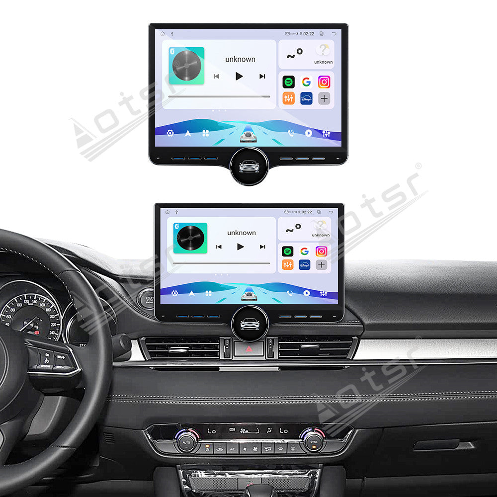 Aotsr 11.5 inch Android Car Radio For Mazda 6 2020 display touchscreen, dual DIN car audio system