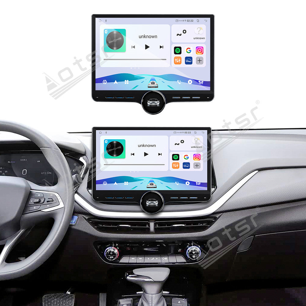 Aotsr 11.5 inch Android Car Radio for Chevrolet Menlo 2022 display touchscreen, dual DIN car audio system