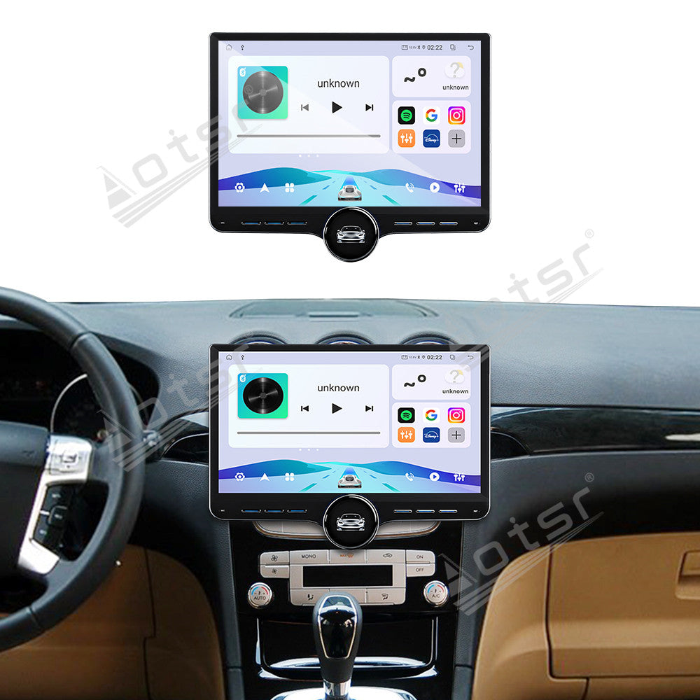 Aotsr 11.5 inch Android Car Radio For Ford S-MAX 2007-2008 display touchscreen, dual DIN car audio system