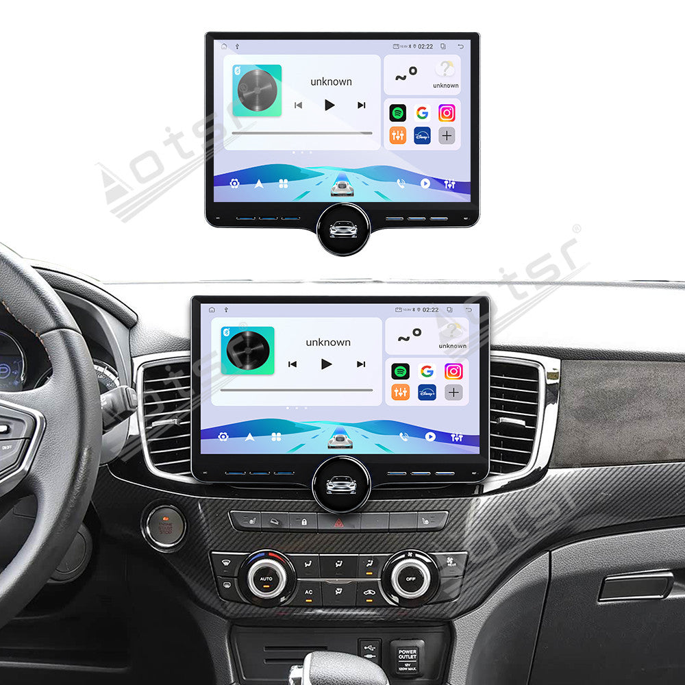 Aotsr 11.5 inch Android Car Radio for Isuzu D-MAX/MU-X 2018-2019 display touchscreen, dual DIN car audio system
