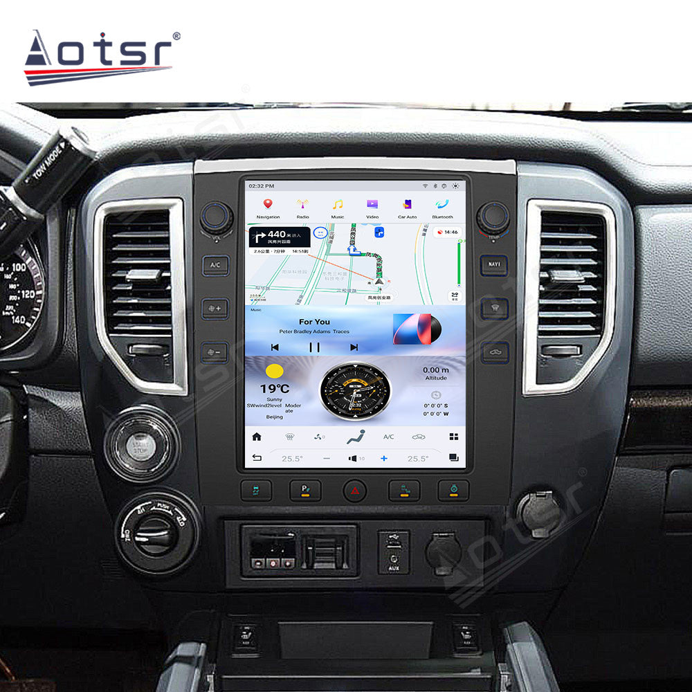 For Nissan Titan 12.1 Inch Tesla-style Carplay Screens  (2010-2019)