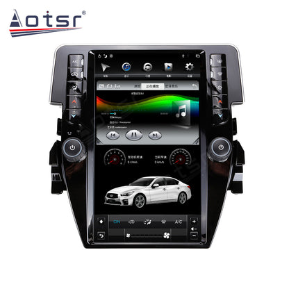For DS-344 HONDA CIVIC 12.3 Inch Tesla-style Carplay Screens (2012-2022)
