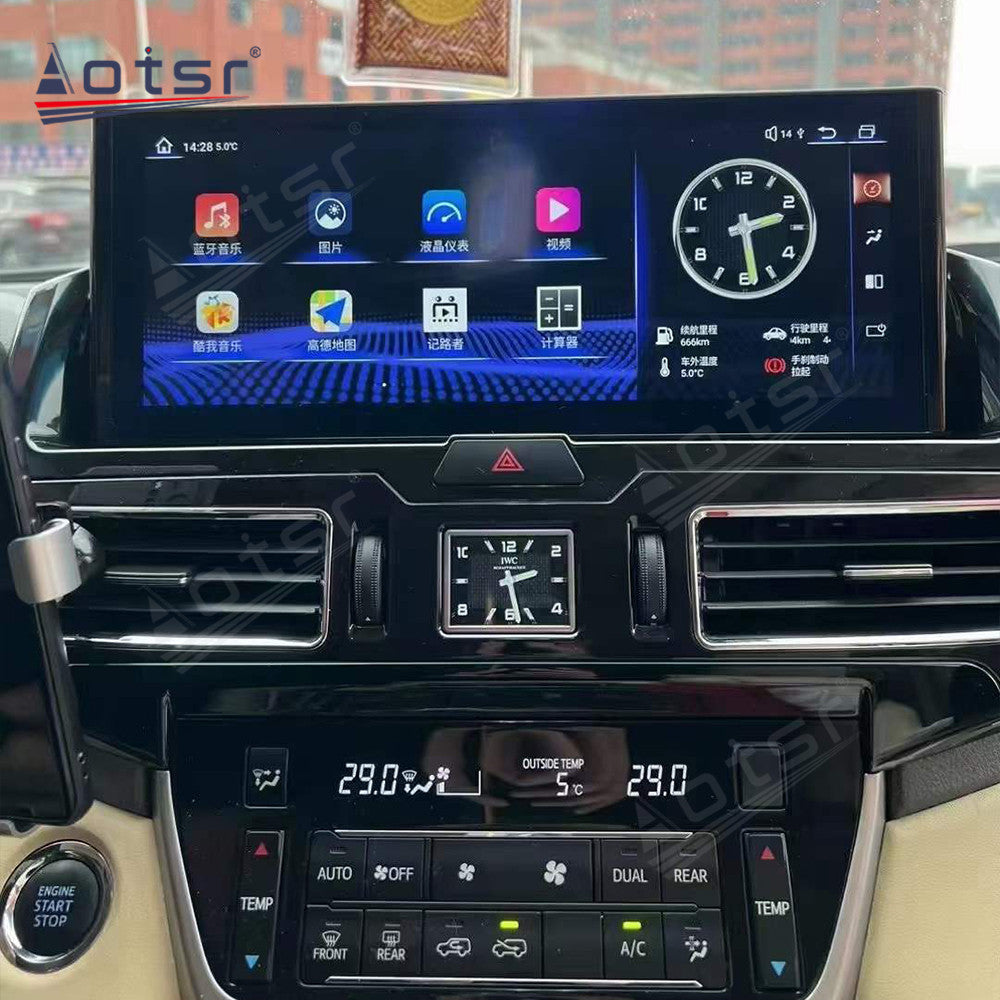 12.3 Inch Tesla Screen For Toyota Land Cruiser Android 13.0 Car Radio Player GPS Navi Auto Stereo Multimedia Video DSP Carplay 4G SIM