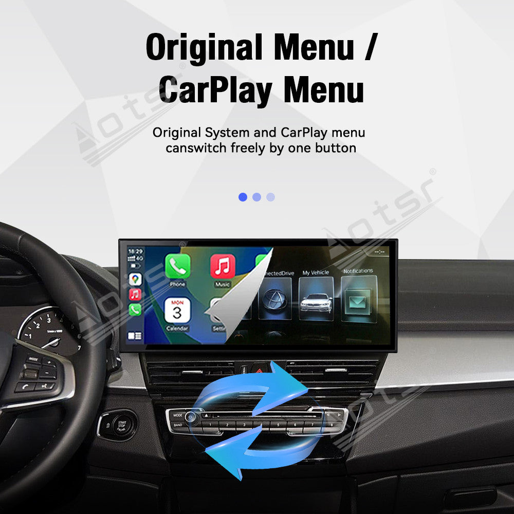 Aotsr 15.8 inch Linux Carplay Screen for BMW 2 Series£¨F22£©Wagon 2013-2019 NBT EVO IPS Touch Stereo Unit Multi Storage 4G DSP BT5.0 GPS