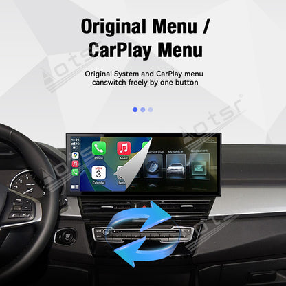 Aotsr 15.8 inch Linux Carplay Screen for BMW 2 Series£¨F22£©Wagon 2013-2019 NBT EVO IPS Touch Stereo Unit Multi Storage 4G DSP BT5.0 GPS