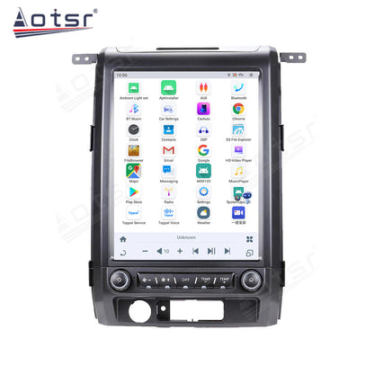 Tesla Screen For Ford F150 2009-2012 Android 13.0 Car Radio Player GPS Navi Auto Stereo Multimedia Video DSP Carplay 4G SIM