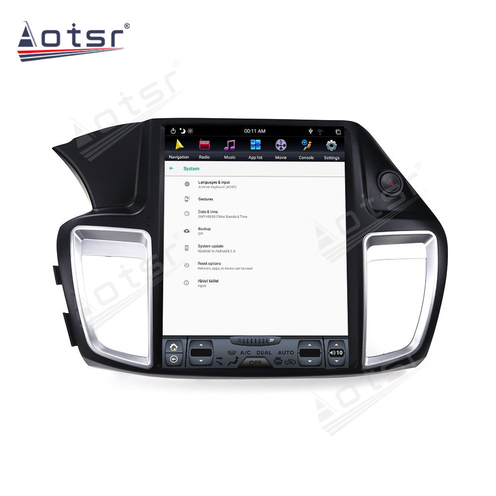 For Honda Accord 12.1 Inch Tesla-style Carplay Screens (2012-2017)
