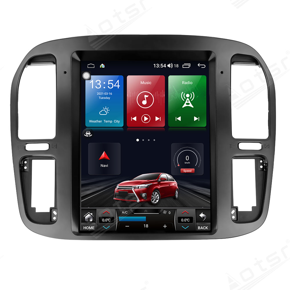 For Lexus LC100 Lexus LX470 (1998-2004) 12.1 Inch Tesla-style Carplay Screens