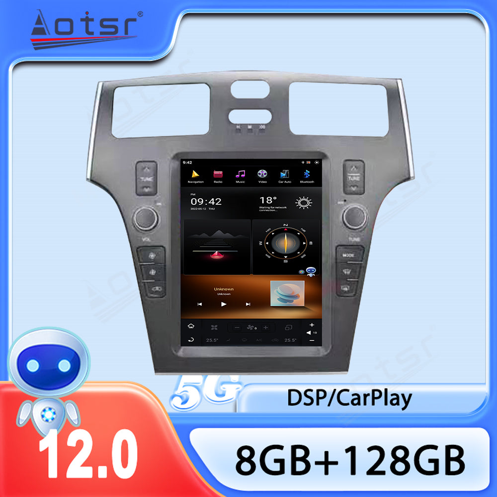 For Lexus ES 300 330 10.4 Inch Tesla-style Carplay Screens (2005-2009)