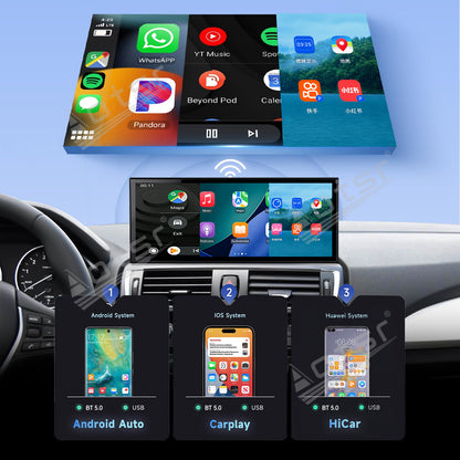 Aotsr 15.8 inch Linux Carplay Screen For BMW 1 Series 2014-2016 NBT IPS Touch Stereo Unit Multi Storage 4G DSP BT5.0 GPS
