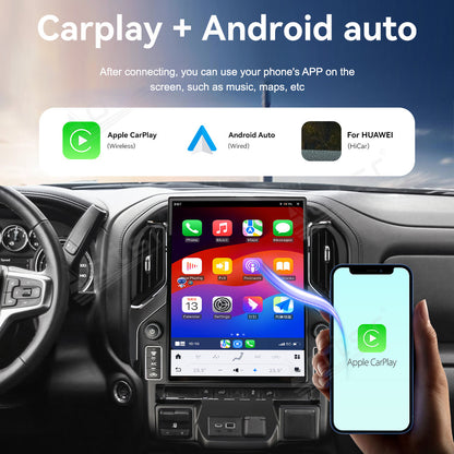 Chevrolet Thorod Silverado GMC Sierra (2016-2022）15.6 Inch Tesla-style Carplay Screens