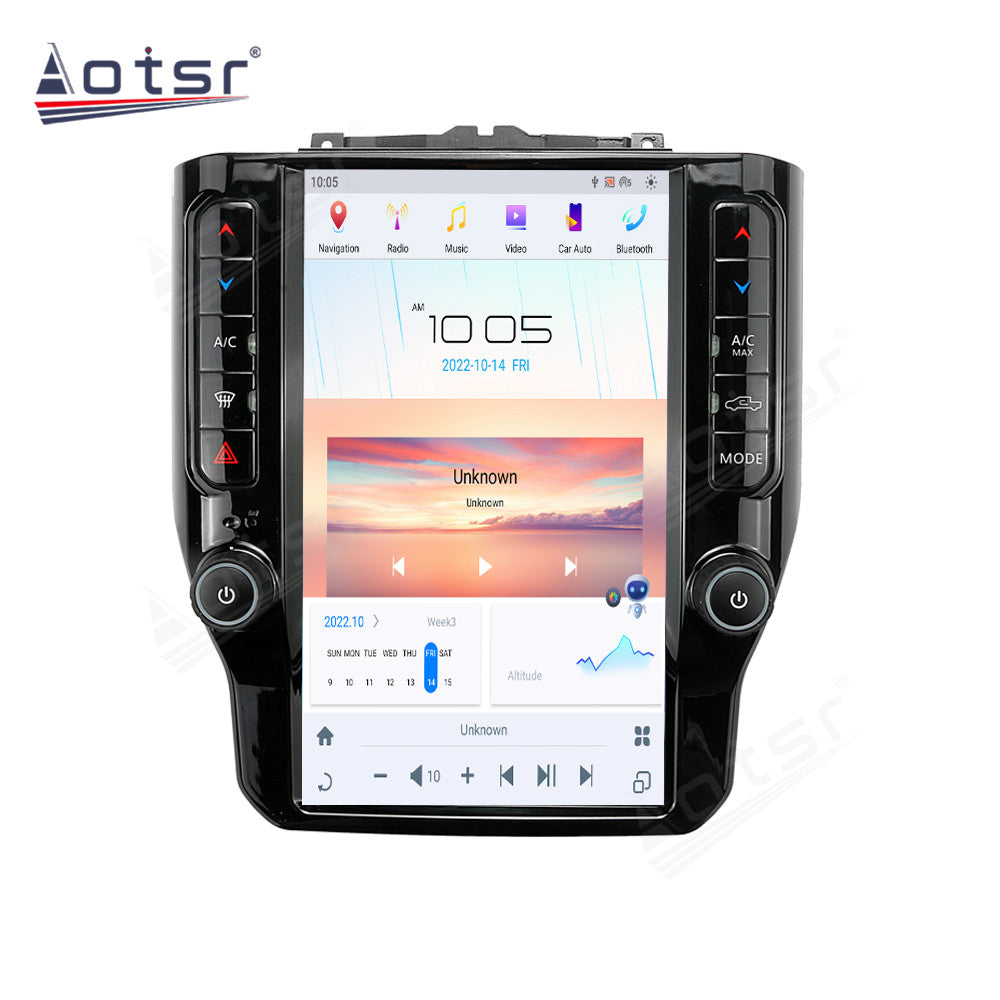 12.1 Inch Tesla Screen For Dodge Ram 2020+ Android 13.0 Car Radio Player GPS Navi Auto Stereo Multimedia Video DSP Carplay 4G SIM