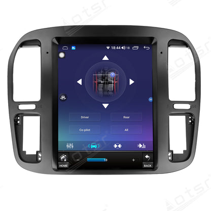 12.1 Inch Tesla Screen For Toyota Land Cruiser LC100 Lexus LX470 1998-2002 Android 13.0 Car Radio Player GPS Navi Auto Stereo Multimedia Video DSP Carplay 4G SIM