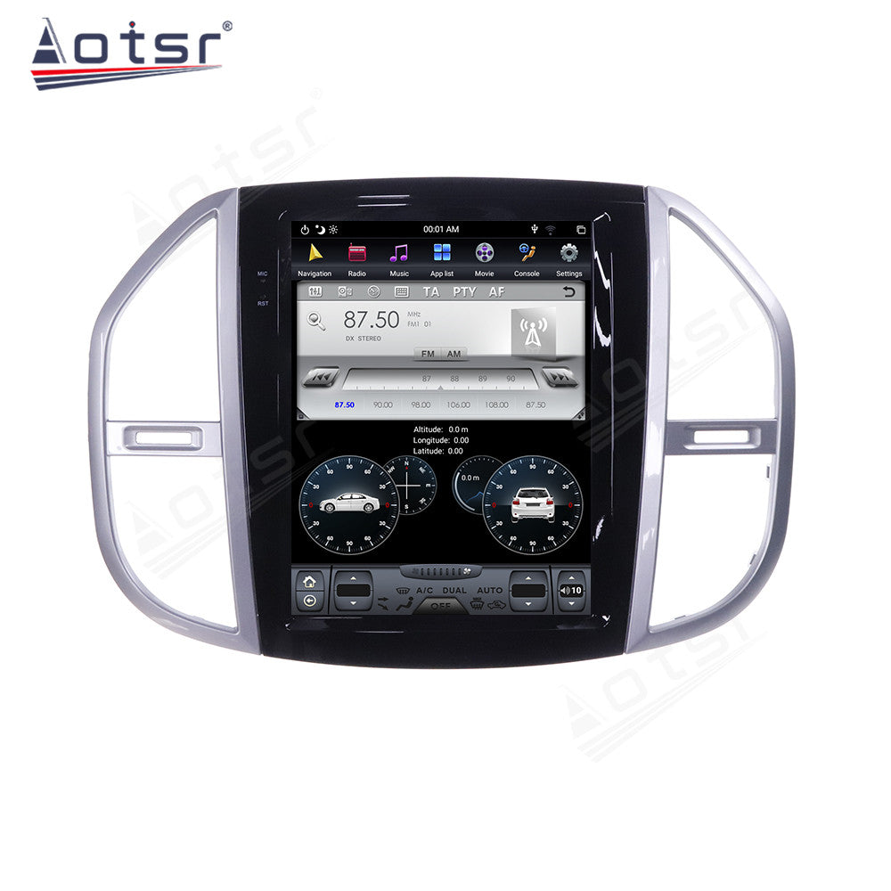 For Mercedes Benz Vito 12.1 Inch Tesla-style Carplay Screens (2016-2019)