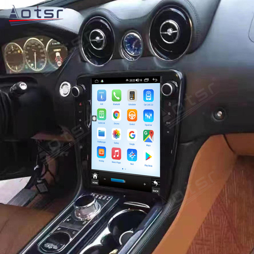 12.1 ''256GB Android dla Jaguar XJ XJL 2010-2018 akcesoria samochodowe Carplay odtwarzacz multimedialny GPS nawigacja Stereo jednostka główna Radio