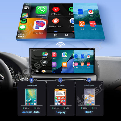 Aotsr 15.8 inch Linux Carplay Screen for BMW 6 Series F06 F12 2013-2017 NBT IPS Touch Stereo Unit Multi Storage 4G DSP BT5.0 GPS
