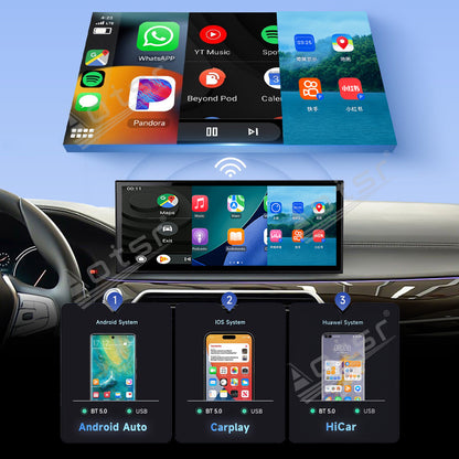 Aotsr 15.8 inch Linux Carplay Screen for BMW 7 Series G11 2016-2018 EV0 IPS Touch Stereo Unit Multi Storage 4G DSP BT5.0 GPS