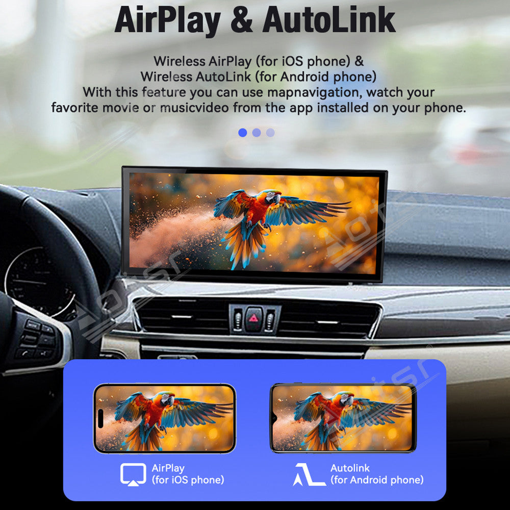Aotsr 15.8 inch Linux Carplay Screen for BMW X1(F49)2016-2019 EVO IPS Touch Stereo Unit Multi Storage 4G DSP BT5.0 GPS
