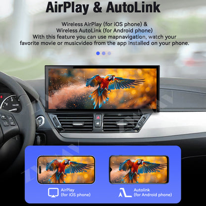 Aotsr 15.8 inch Linux Carplay Screen for BMW X1 F48 2009-2016 CIC IPS Touch Stereo Unit Multi Storage 4G DSP BT5.0 GPS