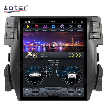 For Honda Civic 10.4 Inch Tesla-style Carplay Screens (2016-2019)