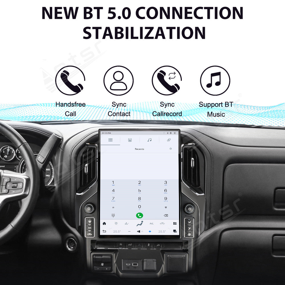 Chevrolet Thorod Silverado GMC Sierra (2016-2022）15.6 Inch Tesla-style Carplay Screens