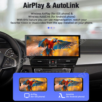 Aotsr 15.8 inch Linux Carplay Screen for BMW 2 Series£¨F22£©Wagon 2013-2019 NBT EVO IPS Touch Stereo Unit Multi Storage 4G DSP BT5.0 GPS