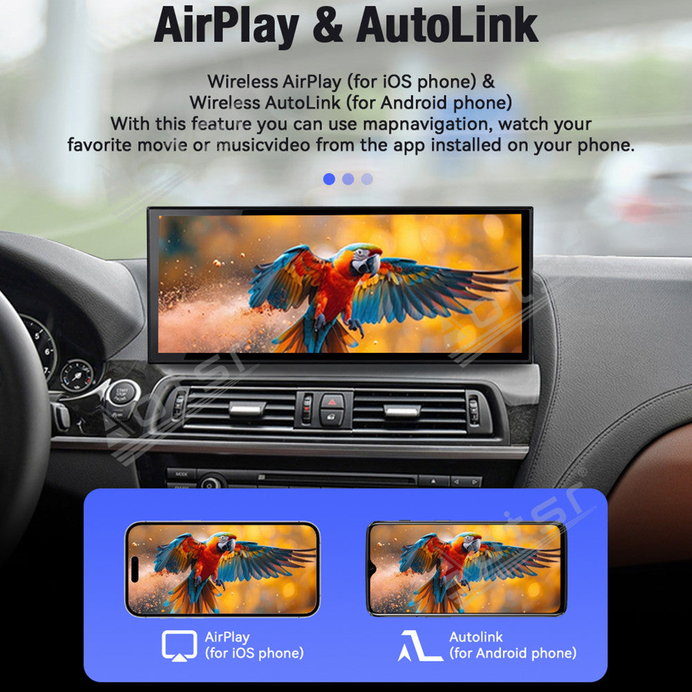 Aotsr 15.8 inch Linux Carplay Screen for BMW 6 Series F06 F12 2013-2017 NBT IPS Touch Stereo Unit Multi Storage 4G DSP BT5.0 GPS