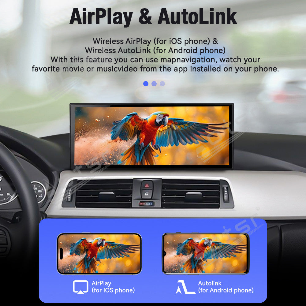 Aotsr 15.8 inch Linux Carplay Screen for BMW 3 Series£¨F30;F31£©2013-2019 NBT EVO IPS Touch Stereo Unit Multi Storage 4G DSP BT5.0 GPS