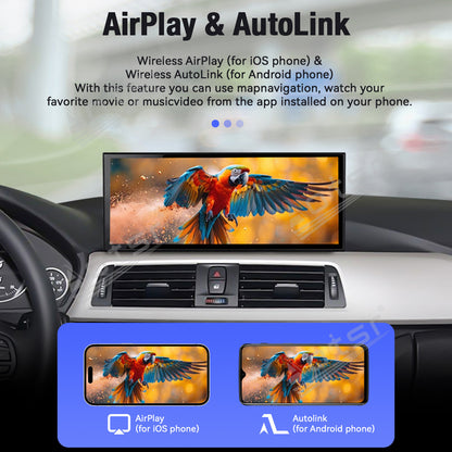 Aotsr 15.8 inch Linux Carplay Screen for BMW 3 Series£¨F30;F31£©2013-2019 NBT EVO IPS Touch Stereo Unit Multi Storage 4G DSP BT5.0 GPS