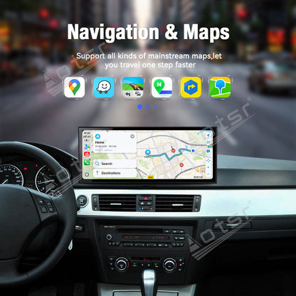 Aotsr 15.8 inch Linux Carplay Screen for BMW 3 Series£¨E90£©2005-2012 IPS Touch Stereo Unit Multi Storage 4G DSP BT5.0 GPS