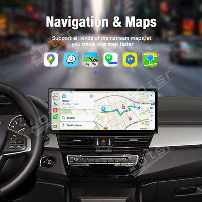 Aotsr 15.8 inch Linux Carplay Screen for BMW 2 Series£¨F22£©Wagon 2013-2019 NBT EVO IPS Touch Stereo Unit Multi Storage 4G DSP BT5.0 GPS