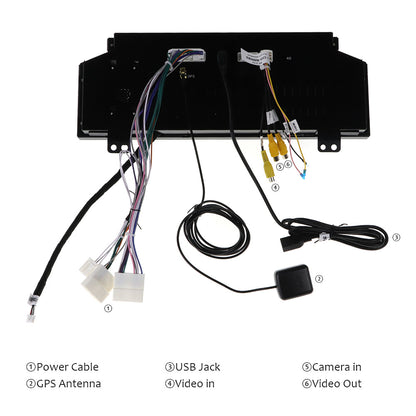 Aotsr  Screen For  Toyota Land Cruiser LCD Digital Cluster  Virtual Cockpit Speedometer Dashboard LCD Screen Instrument Panel Part