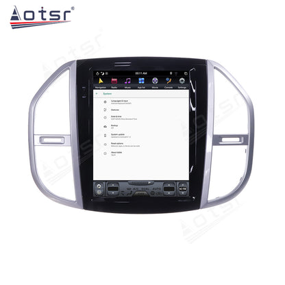 For Mercedes Benz Vito 12.1 Inch Tesla-style Carplay Screens (2016-2019)