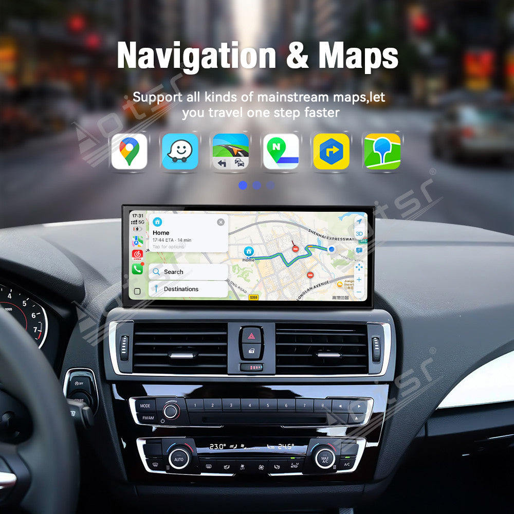 Aotsr 15.8 inch Linux Carplay Screen for BMW 2 Series£¨F22£©2013-2019 NBT EVO IPS Touch Stereo Unit Multi Storage 4G DSP BT5.0 GPS