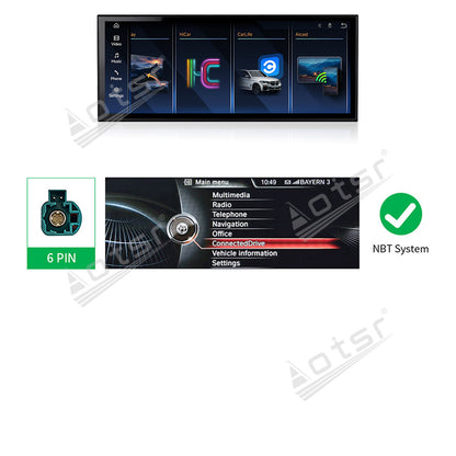 Aotsr 15.8 inch Linux Carplay Screen for BMW 7 Series F01 F02 F03 2011-2017 NBT IPS Touch Stereo Unit Multi Storage 4G DSP BT5.0 GPS