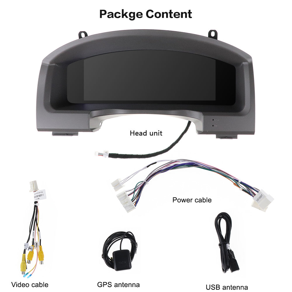 Aotsr  Screen For  Toyota Land Cruiser LCD Digital Cluster  Virtual Cockpit Speedometer Dashboard LCD Screen Instrument Panel Part