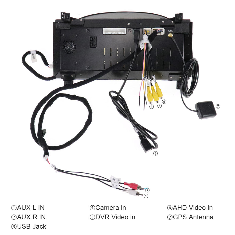 Aotsr  Screen For  Toyota Elfa 20 2008-2014 LCD Digital Cluster  Virtual Cockpit Speedometer Dashboard LCD Screen Instrument Panel Part