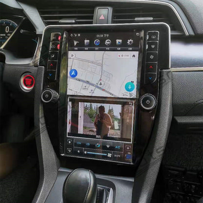 For DS-344 HONDA CIVIC 12.3 Inch Tesla-style Carplay Screens (2012-2022)